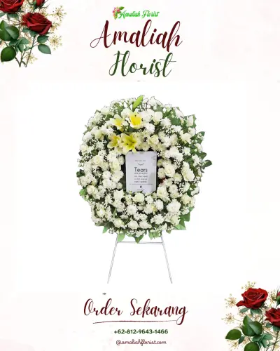 Krans Bunga Duka Cita di Cibeureum Kulon